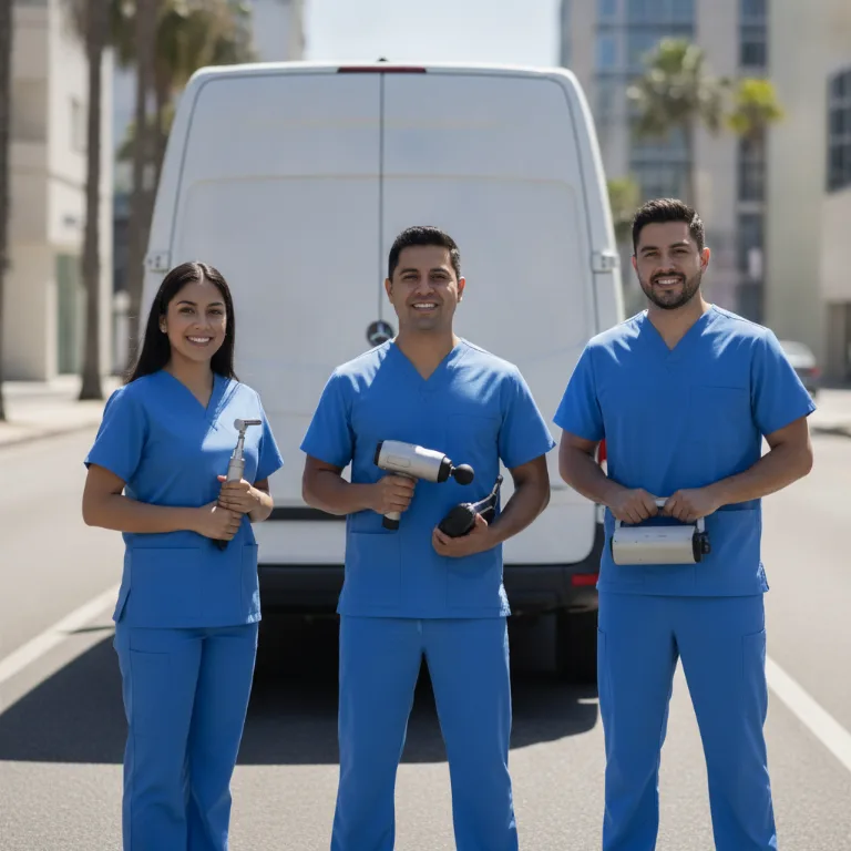 Quiroprático equipe em Sumare